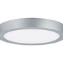 Kruhová - P 70655 Stropní svítidlo Lunar LED Panel 17W matný chrom, hliník - PAULMANN - foto 2