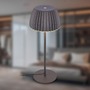 Stolní lampy dekorační - BRI 7625015 Loca stolní lampa - 8W, 800lm, LED, dotykový vypínač, stmívatelná, teplá bílá, antracit - BRILONER - foto 2