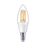 E14 - PH 8719514372061 WiZ Smart LED Svíčková žárovka Filament čirá 4,9 W (ekv. 40 W) 470lm C35 E14 - PHILIPS - foto 2