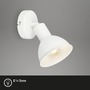 Bodová - BRILO 2674-016 Bodové svítidlo pr. 9 cm 1x E14 max. 25W bílé - BRILO - foto 2