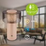 Stolní lampy dekorační - BRILO 7669011 Gila stolní lampa - 2,6W, 200lm, bezdrátová, LED, IP44, dotykový vypínač, stmívatelná, antracit/béžová - BRILO - foto 2