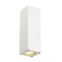 Nepřímé osvětlení - LA 1000327 THEO UP/DOWN QPAR51 nástěnné svítidlo bílá max. 2x50W - BIG WHITE (SLV) - foto 2
