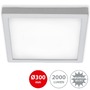 Hranatá - BRI 7142-414 LED stropní svítidlo, 30 cm, 21 W, matný chrom - BRILONER - foto 2