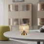 Stolní lampy dekorační - LD 13573-27 Kolekce Schöner Wohnen stolní lampa NAMI, jantar, E27, vhodné pro LED žárovky - JUST LIGHT - foto 2