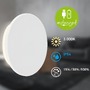 Koupelnová - BRILO 3806016 Aurora LED nástěnné svítidlo nabíjecí, IP54, stmívatelné, dotykový vypínač, bílé - BRILO - foto 2