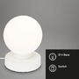 Stolní lampy dekorační - BRILO 7021-016 Stolní lampa, 15,7 cm, max. 25 W, bílé - BRILO - foto 2