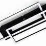 Hranatá - BRILO 3546-015 LED stropní svítidlo, 82,7 cm, 40 W, 4400 lm, černá - BRILO - foto 2