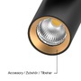 Hranatá - SLC SLC1367 Vestavné stropní LED svítidlo Art 2x10 W 220-240 V 3000 K stmívatelné 36° Ra90 černé - TLG - foto 2