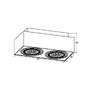 Downlight - ZUMA 003064-008209 Bodové svítidlo BOXY CL 2 20075-BK - ZUMALINE - foto 2