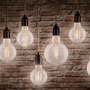 E27 - P 28954 Filament 230V LED Globe G80 E27 4,8W 2700K čirá - PAULMANN - foto 2