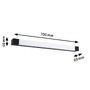 K zrcadlu - P 71215 Selection Bathroom LED svítidlo k zrcadlu Quasar IP44 3000K 230V 11,2W černá - PAULMANN - foto 2