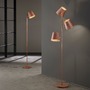 Stojací lampy - FAN I-COLT-PT1 RU Stojací lampa Piantana Colt, rezavá, 1 x E27, 37 x 160 cm - FANEUROPE - foto 2