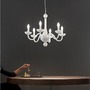 Dekorativní - FAN I-ALFIERE/6 BCO Závěsné svítidlo Alfiere, bílé/chrom, 6 x E14, 74 x 178 cm - FANEUROPE - foto 2