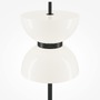 Stojací lampy - M MOD178FL-L11B3K Stojací lampa Kyoto 3000K 11W teplá bílá 1300lm černý kov - MAYTONI - foto 2