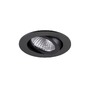 Koupelnová - LA 1009023 NEW TRIA® 68 vestavné stropní svítidlo, PHASE, AIRTIGHT, kulaté, 3000 K, 7,5 W, černé - BIG WHITE (SLV) - foto 2