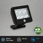 Reflektory - BRI 2276-065 LED venkovní svítidlo s čidlem 12 cm 6x0,06W 7lm černá - BRILONER - foto 2