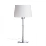 Stolní lampy dekorační - RED R11986X VÝPRODEJ VZORKU - BROADWAY stolní bílá chrom 230V E27 42W - RED - DESIGN RENDL - foto 2