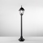 Sloupková - FAN LANT-ROMA/P1 Sloupkové svítidlo PALETTO ROMA černá, 1xE27, IP44, 104 x 14,6 x 14,6 cm - FANEUROPE - foto 2
