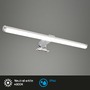 K zrcadlu - BRI 2105-018 LED svítidlo k zrcadlu 40 cm 6W 600lm chrom - BRILONER - foto 2