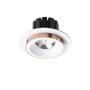 Kruhová - RED R13235 SHARM R I zápustná bílá měď 230V LED 10W 24° 3000K - RED - DESIGN RENDL - foto 2