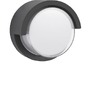 Nástěnná - NV 9026002 Venkovní nástěnné svítidlo MAX tmavě šedý ABS čirý a bílý akryl LED 12W 3000K 200-240V 120st. IP65 - NOVA LUCE - foto 2