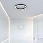 Kruhová - PN 6309-13 Paul Neuhaus LED stropní svítidlo PURE-LINES 50cm stmívatelné CCT 2700-5000K antracit - PAUL NEUHAUS - foto 2