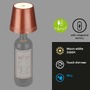 Na stůl - BRILO 7485013 Nabíjecí stolní lampa, 11 cm, 2,6W, 280lm, měď - BRILONER - foto 2