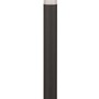 Sloupková - NV 9905021 Venkovní sloupkové svítidlo NOTEN LED černý hliník čirý a bílý akryl 8W 3000K 220-240V IP65 120st. IP65 - NOVA LUCE - foto 2