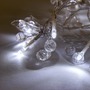 LED osvětlení na BATERIE - DLED BL06 DECOLED LED světelný řetěz na baterie, krystalky, ledově bílá, 10 diod, 1,3 m - foto 2