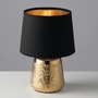 Stolní lampy dekorační - FAN I-ECSTASY-L ORO Stolní lampa Lumetto Ecstasy, zlatá/černá, 1 x E14, 17 x 29 cm - FANEUROPE - foto 2