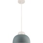 Polokoule - NV 9104262 Závěsné svítidlo VICTORIA modrý a bílý hliník bílý PVC kabel E27 1x12W bez žárovky - NOVA LUCE - foto 2