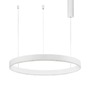 Kruhová - NV 9190748 Závěsné svítidlo MOTIF bílý hliník a akryl LED 48W 230V 3000K IP20 stmívatelné - NOVA LUCE - foto 2