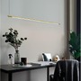 Podélná - NV 9088102 Závěsné svítidlo ELETTRA mosazný zlatý hliník LED 20W 230V 3000K IP20 - NOVA LUCE - foto 2