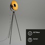 Stojací lampy - BRILO 1380-015 Stojací svítidlo 160cm 1x E27 60W černá - BRILO - foto 2