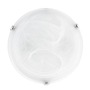 Kruhová - NV 605801 Stropní svítidlo GIORNO alabastrové sklo chromovaný kov E27 1x12W - NOVA LUCE - foto 2