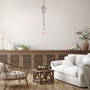 Dekorativní - LD 13572-16 DIY Závěsné svítidlo - lano, námořnický design s uzlem - LEUCHTEN DIREKT / JUST LIGHT - foto 2