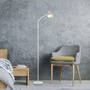 Stojací lampy - LD 11249-16 PIXIE LED stojací svítidlo bílé s vypínačem flexibilně nastavitelné vhodné pro práci 3000K - JUST LIGHT - foto 2