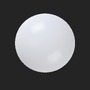 Nouzová - OS SAG67756 SAGITA 2 stropní/nástěnné plastové svítidlo bílá IP54 4000 K 33W LED HF nouzové kombinované 3 h (původní kód OS 67756) - OSMONT - foto 2