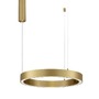 Kruhová - NV 9558602 Závěsné svítidlo STING LED hliník a akryl bronz Epistar SMD2835 40W 3000K Eaglerise TRIAC driver D60 H200 120st. IP20 stmívatelné - NOVA LUCE - foto 2