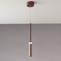 Dekorativní - FAN LED-CANDLE-S1 AKCE - Závěsné LED svítidlo CANDLE bronz 7W 720lm 4000K 140x4 cm - FANEUROPE - foto 2