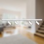 Lištové Briloner 230V - BRILO 8017046 1-fázový lištový systém, kompletní sada, 4x LED spoty, bílá - BRILO - foto 2