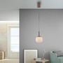 Koule - LD 15176-39 LED závěsné svítidlo NAMI, písková barva, Comfort-Lift, paměťová funkce, opálové sklo, SimplyDim, 3000K - JUST LIGHT - foto 2