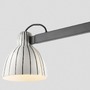 Stolní lampy dekorační - FARO 64276-114 VENICE stolní lampa, bílá s proužky - FARO - foto 2