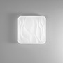 Hranatá - FAN I-WAVE-PL43 Stropní LED svítidlo WAVE bílá, 24 W, 3520 lm, CCT, 43 x 8,5 x 43 cm - FANEUROPE - foto 2