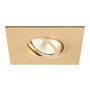Hranatá - LA 1007637 NEW TRIA® 75 XL kroužek pro vestavbu do stropu, D: 11 Š: 11 H: 2,6 cm, růžové zlato - BIG WHITE (SLV) - foto 2