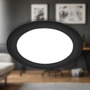 Kruhová - BRI 7995015 Jeft vestavný spot 220mm - 230V, 18W, 1980lm, LED, neutrální bílá, černá - BRILONER - foto 2