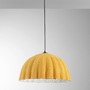 Dekorativní - FAN I-MIDI-S1-GIA Závěsné svítidlo Midi filc oranžový/šedý, kabel 2 m, stínidlo 53 cm, 1 x E27 - FANEUROPE - foto 2