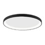Kruhová - NV 9853674 Stropní svítidlo PERTINO černý hliník a akryl LED 38W 230V 3000K IP20 stmívatelné - NOVA LUCE - foto 2