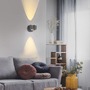 Nepřímé osvětlení - LD 19330-21 LED nástěnné svítidlo na baterie AKKU-CHIA, stříbrná, 3000K - JUST LIGHT - foto 2