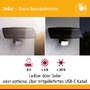 Nástěnná - P 95705 Solární reflektor Flotas se soumrakovým a pohybovým čidlem (HF) IP65 3000K antracit - PAULMANN - foto 2